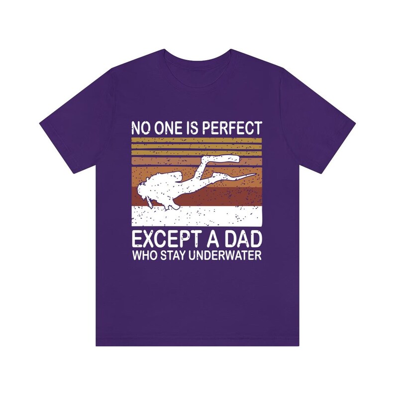 Diving Dad Tshirt, Scuba Diving Shirt, Cute Diving Dad Gift Tee, Father