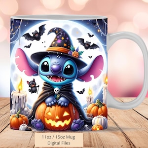 Involucro per tazza con zucca di Halloween con punto carino 3D, design a sublimazione per involucro di tazza 3D PNG, involucro per tazza con punto da 11 once e 15 once, download digitale Png