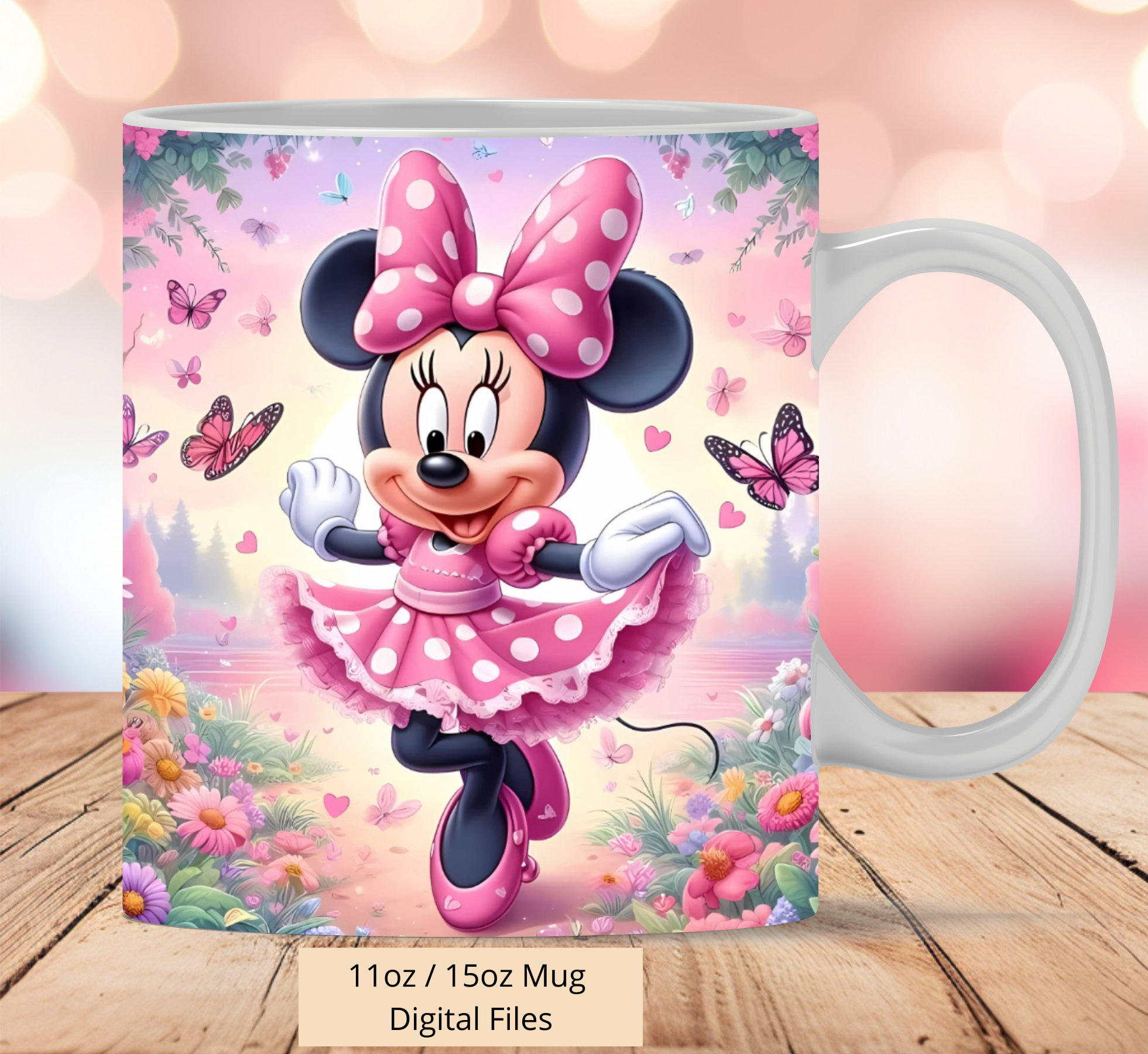 Mug personnalisé, fleurs différentes, même jardin, cadeau personnalisé nain Mug personnalisé, fleurs différentes, même jardin, cadeau personnalisé nain