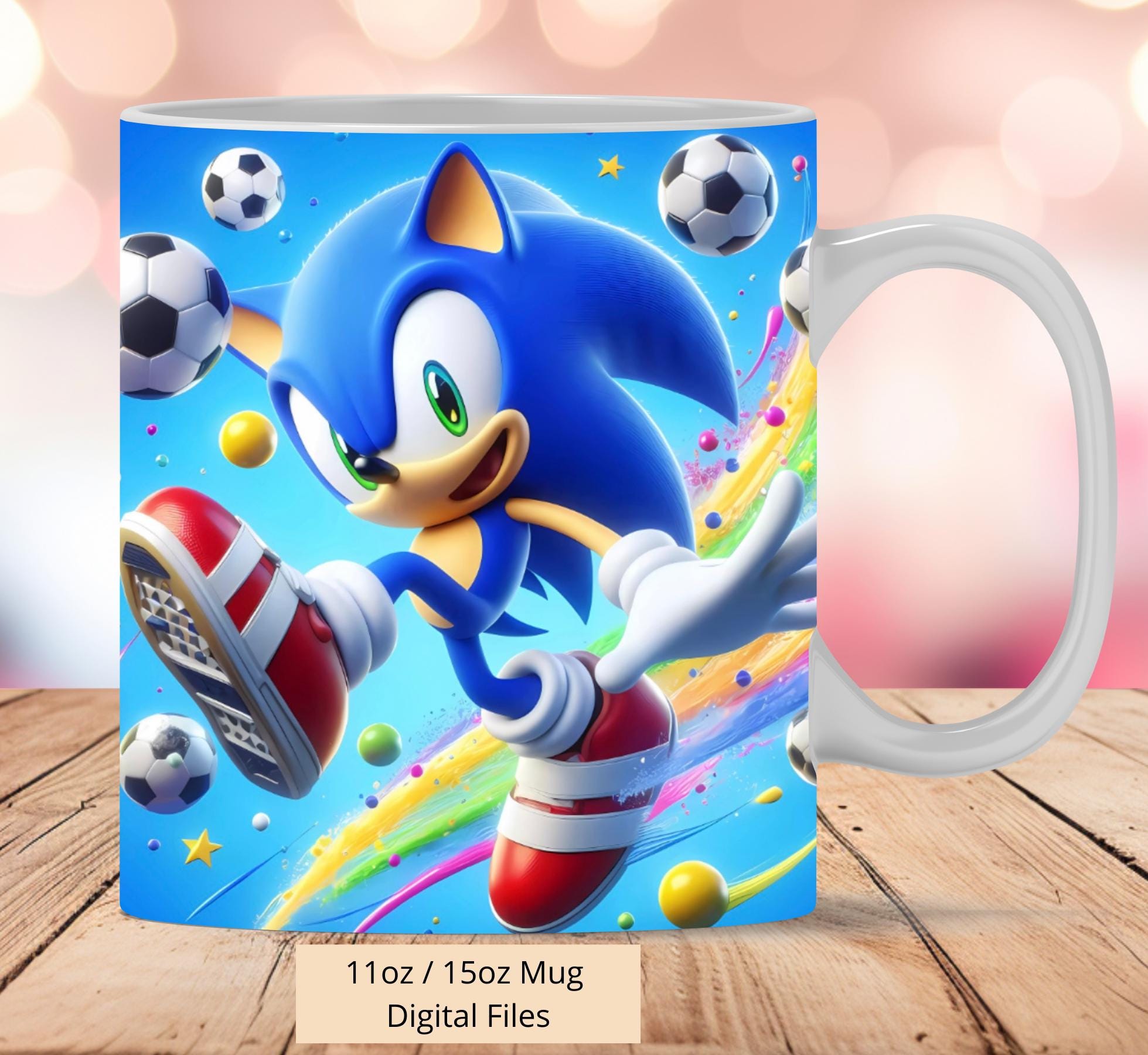 Sonic ball - Etsy België, image size:1959x1800