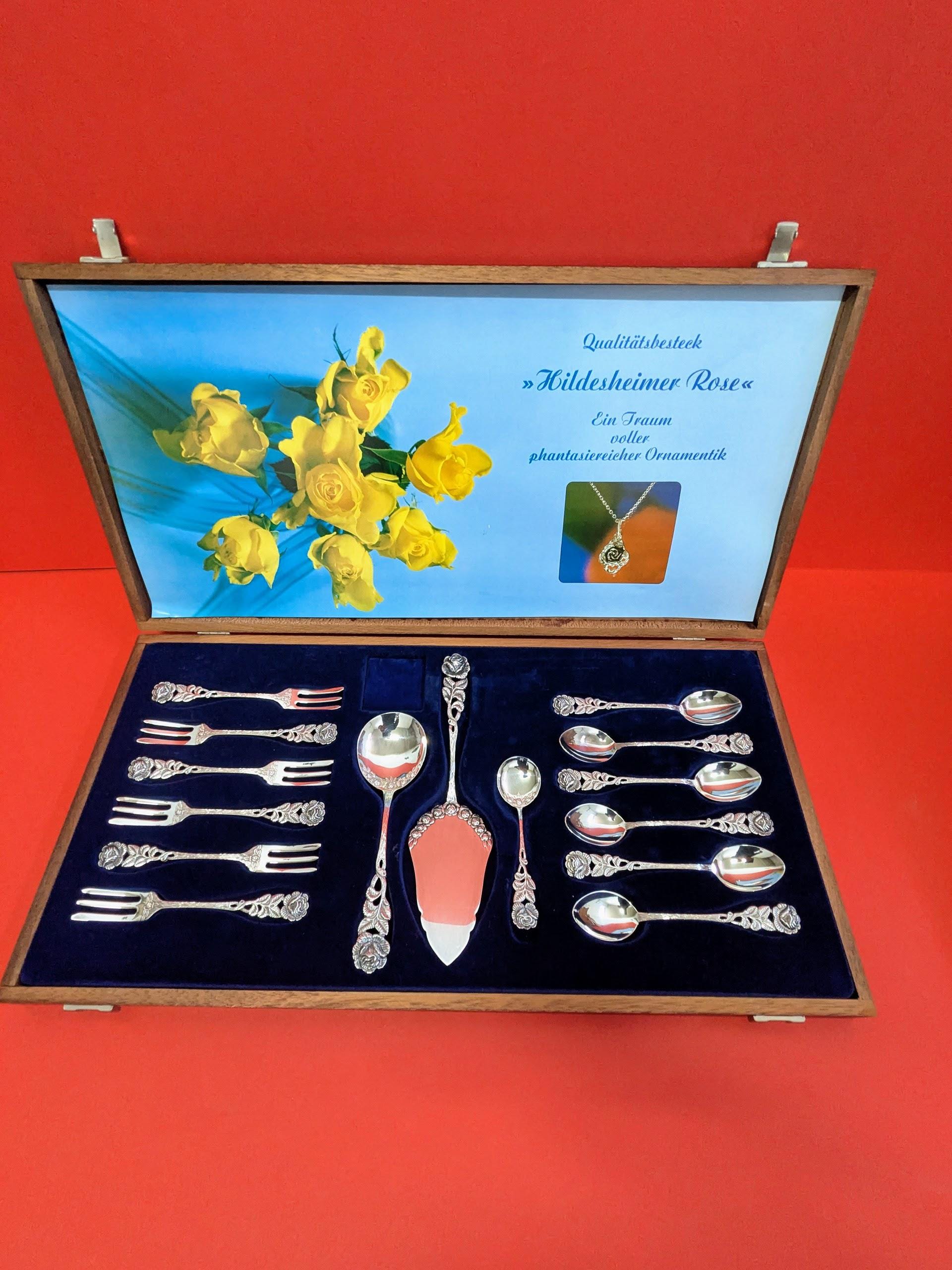 01【ANTIKO社製】カトラリーセット15点 シルバー100 615-1 ドイツ製 ヴィンテージ Original Antiko Silver 100 シルバー