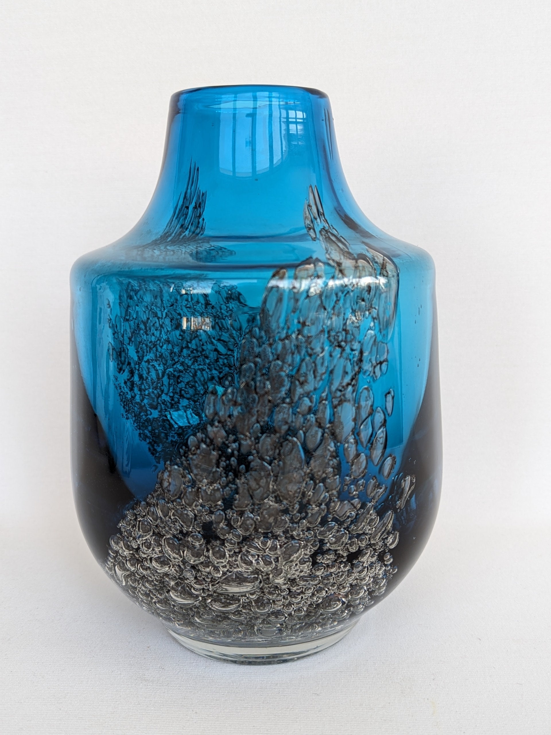 Schott Zwiesel Bubble Glass Vase, Designed by Heinrich