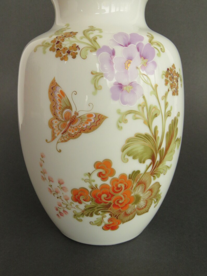 Porcelain Vase Kaiser W. Germany Annabelle Floral and Etsy