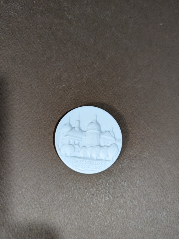 ヴィンテージ磁器 マイセン メダル JAGDSCHLOSS モリッツブルク