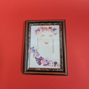 Villeroy e Boch cartolina in porcellana di Denise Jacobs - Pascale (1983)