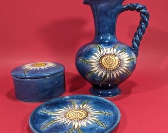 70年代のドイツのヒンデランゲ陶器セット、カルリーナ・アコーリス