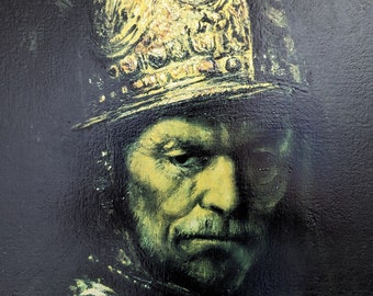 レンブラント作「黄金の兜の男」OSCオリジナル・同期コピー - Etsy 日本