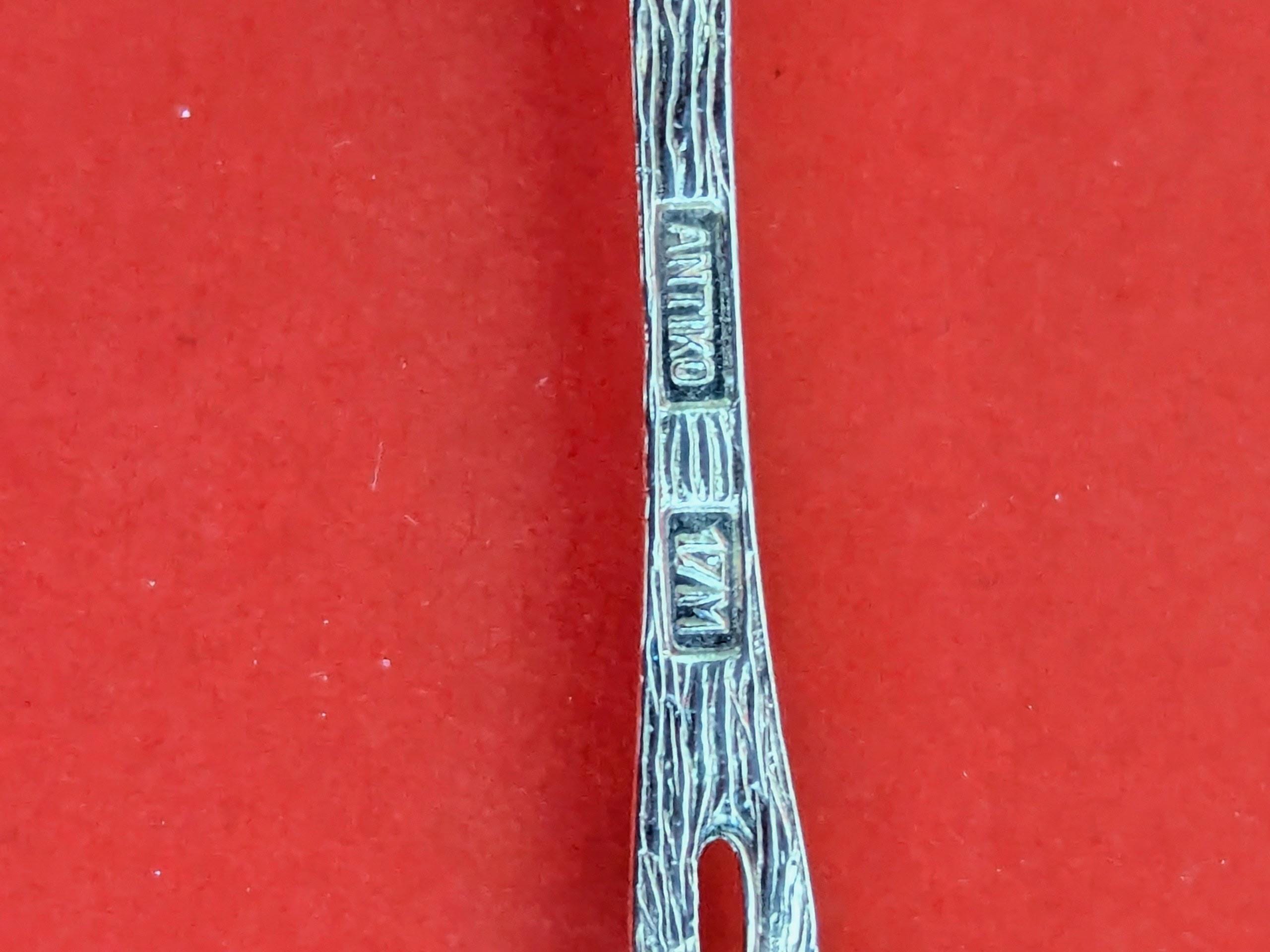 ヴィンテージ シルバーメッキ コーヒー カトラリー セット – 15 ピース