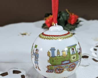 Hutschenreuther Palla Di Natale Vetro 1992 Italia Con Scatola Originale - Foto 6