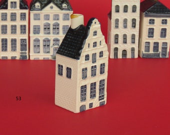 Blue Delft KLM Houses No 26.27.29.31.45.48.53.59 Bols Holland