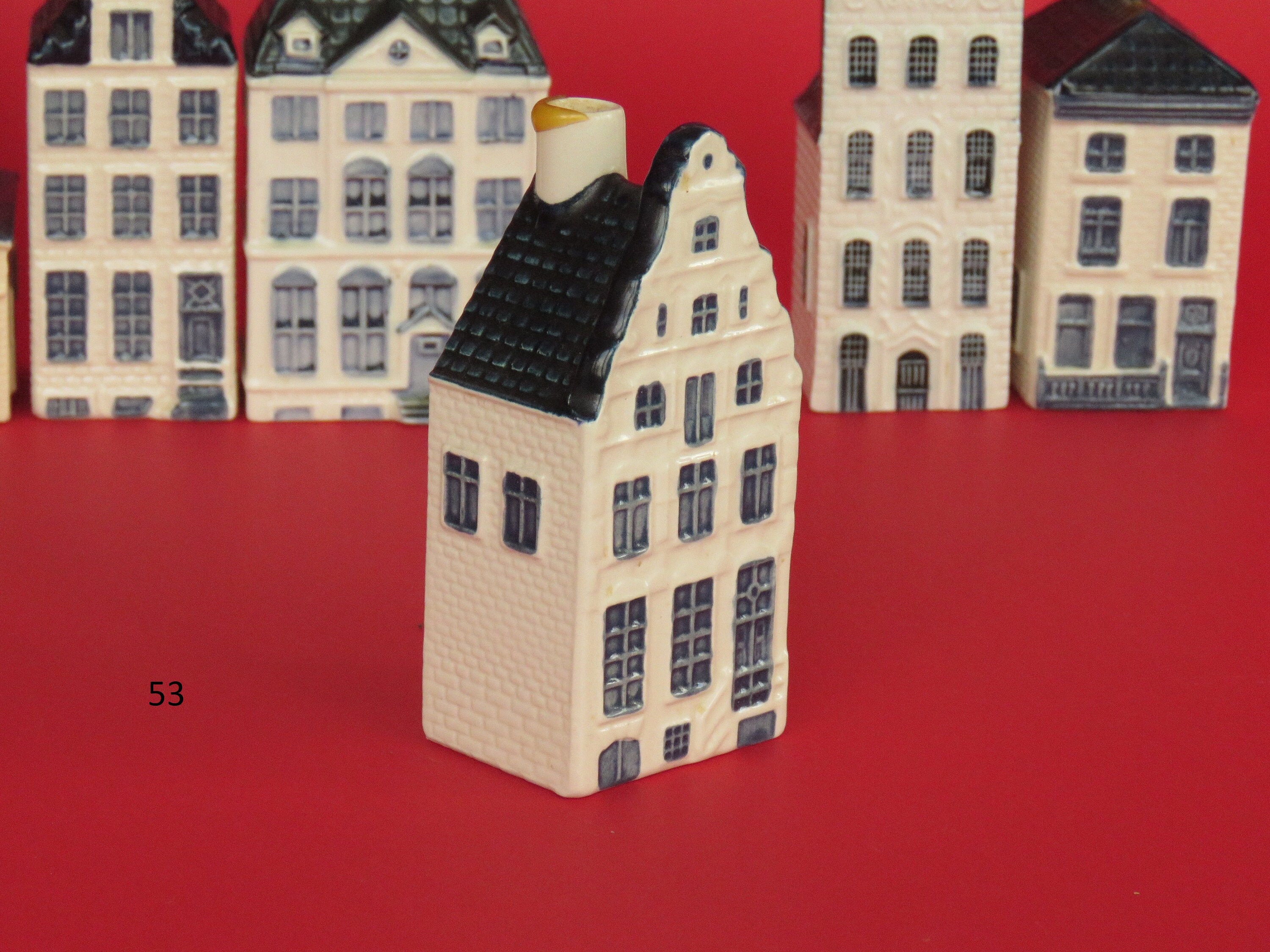 Blue Delft KLM Houses No 26.27.29.31.45.48.53.59 Bols Holland