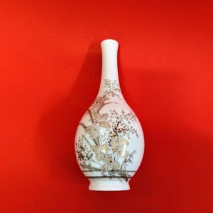 Vaso de porcelana vintage Kaiser KPM coleção Atlantis projetado por Karl Nossek na Alemanha Ocidental