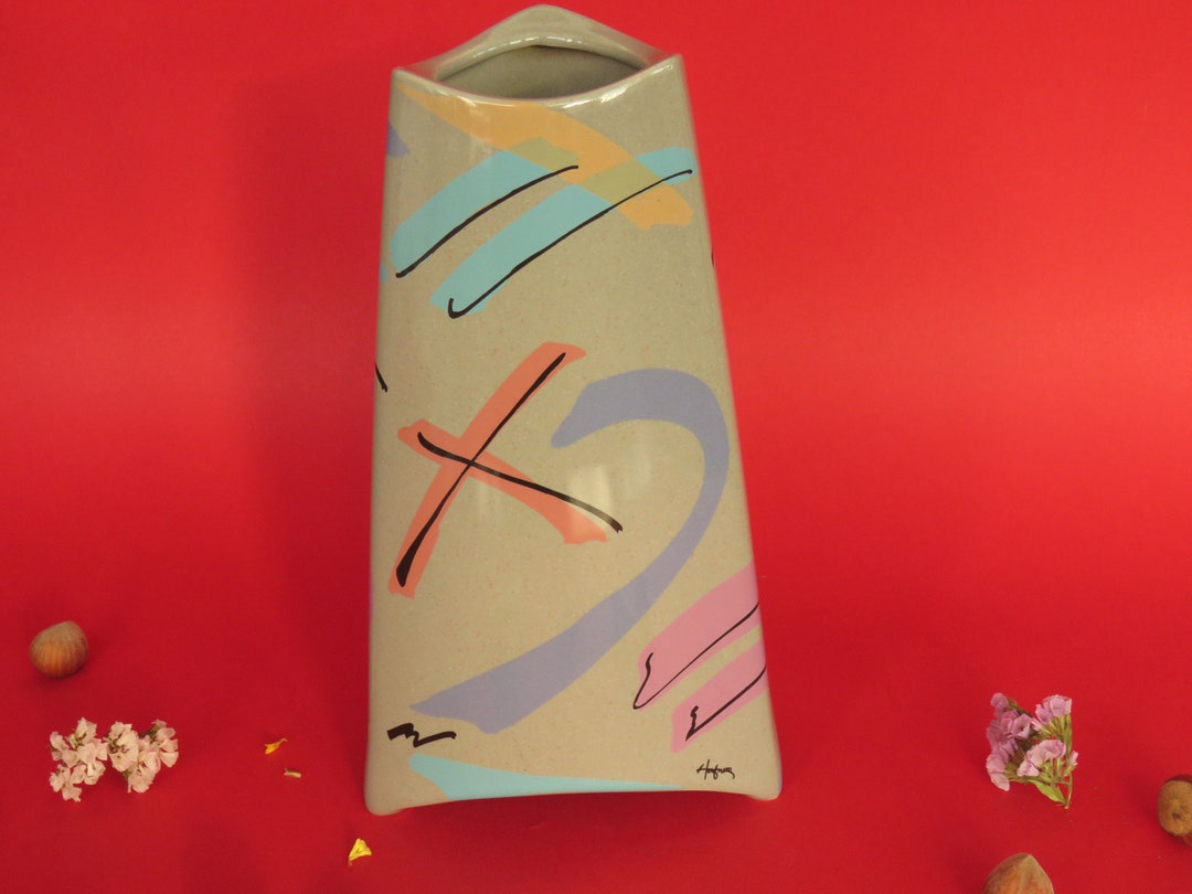 Vintage Rosenthal Vase by Dorothy Hafner, Flash Series Dorothy Hafner