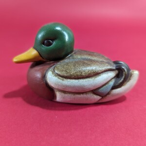 ヴィンテージ THUN ボルツァーノ イタリア製 陶器製 小さなアヒル
