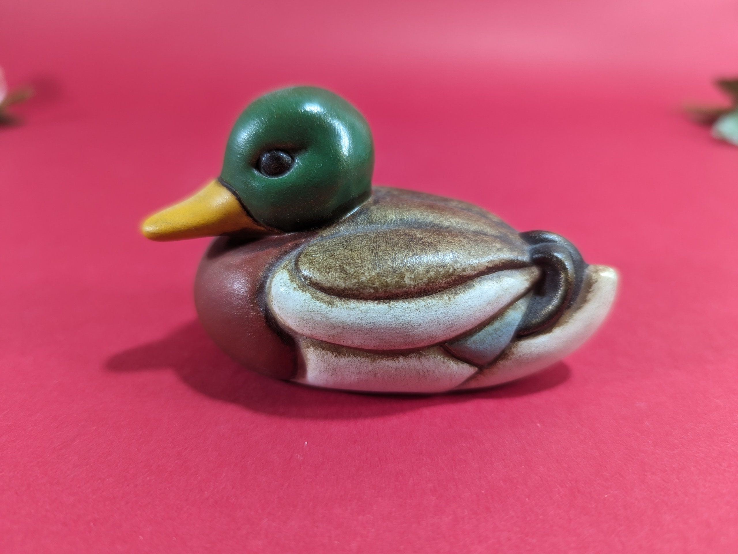 ヴィンテージ THUN ボルツァーノ イタリア製 陶器製 小さなアヒル