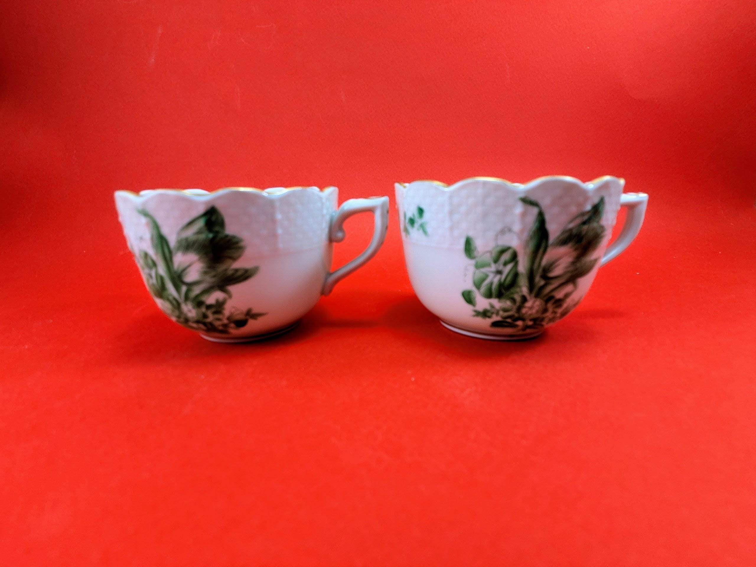 Herend Apponyi Green - Etsy