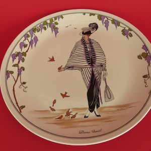 Vintage decorative collection plate from Vileroy&Boch from the Design 1900