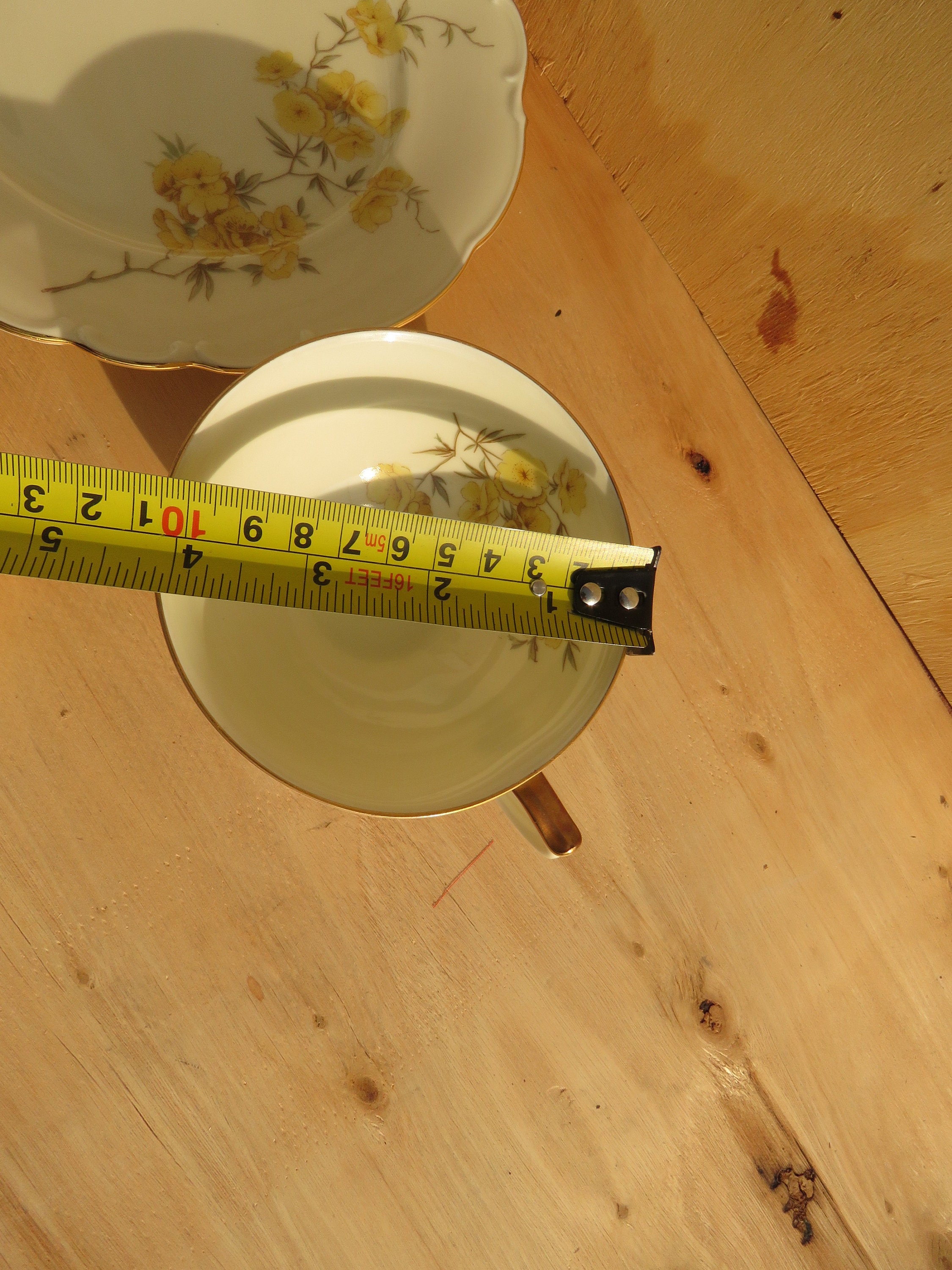 魅力的なヴィンテージ フッチェンロイター トリオ セット - カップ