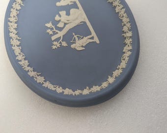 ヴィンテージ ウェッジウッド ジャスパーウェア ラージオーバル