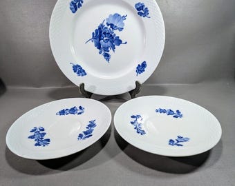 ロイヤルコペンハーゲン ブルーフラワー 編み込みディナープレート
