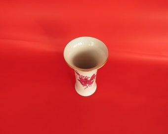 エレガントなヴィンテージ ヘレンド アポニー パープル 花瓶 - 時代を