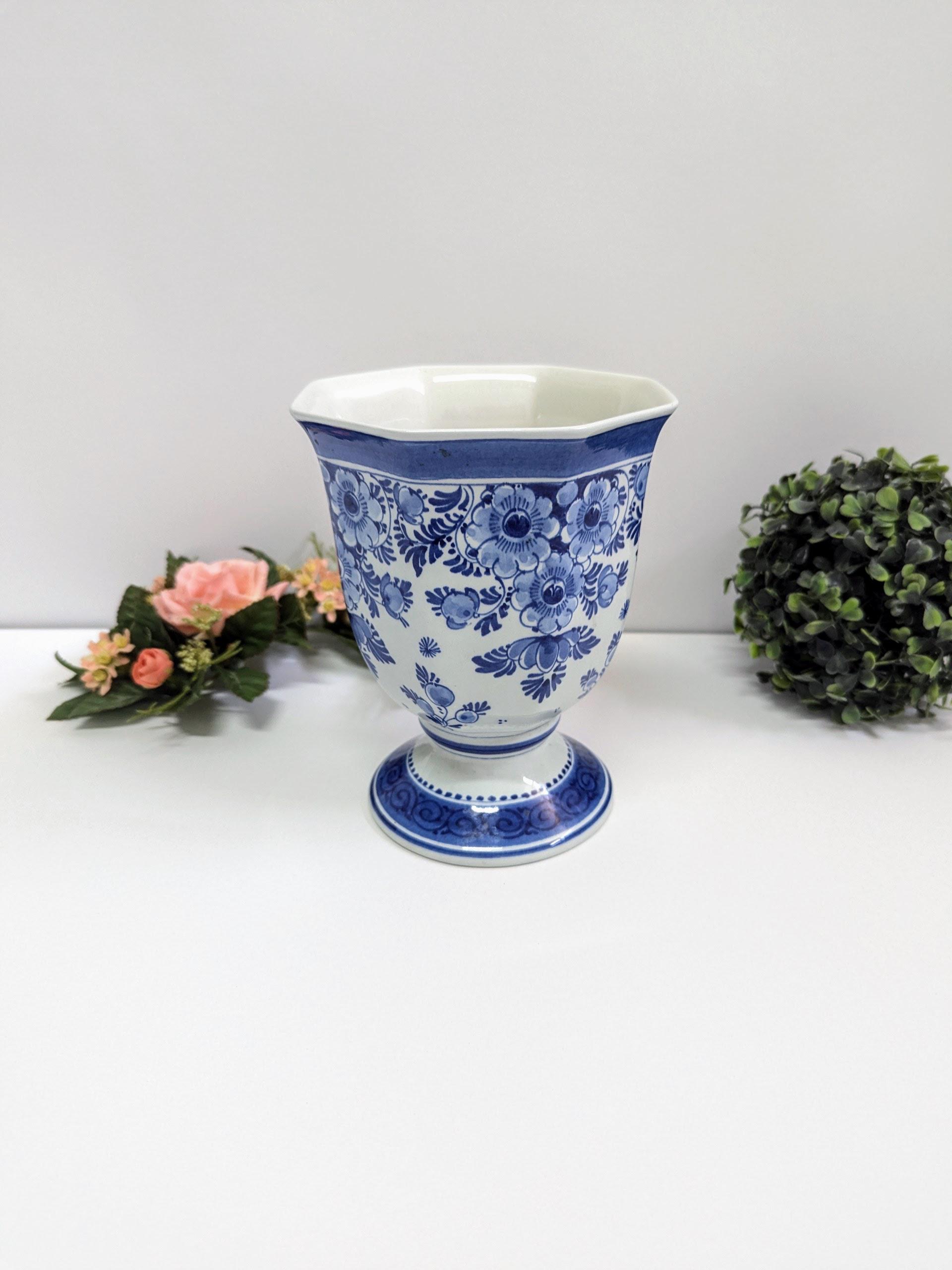 デルフト オランダ　壺　花瓶　美品 デルフト オランダ 壺 花瓶 美品 【公式通販】