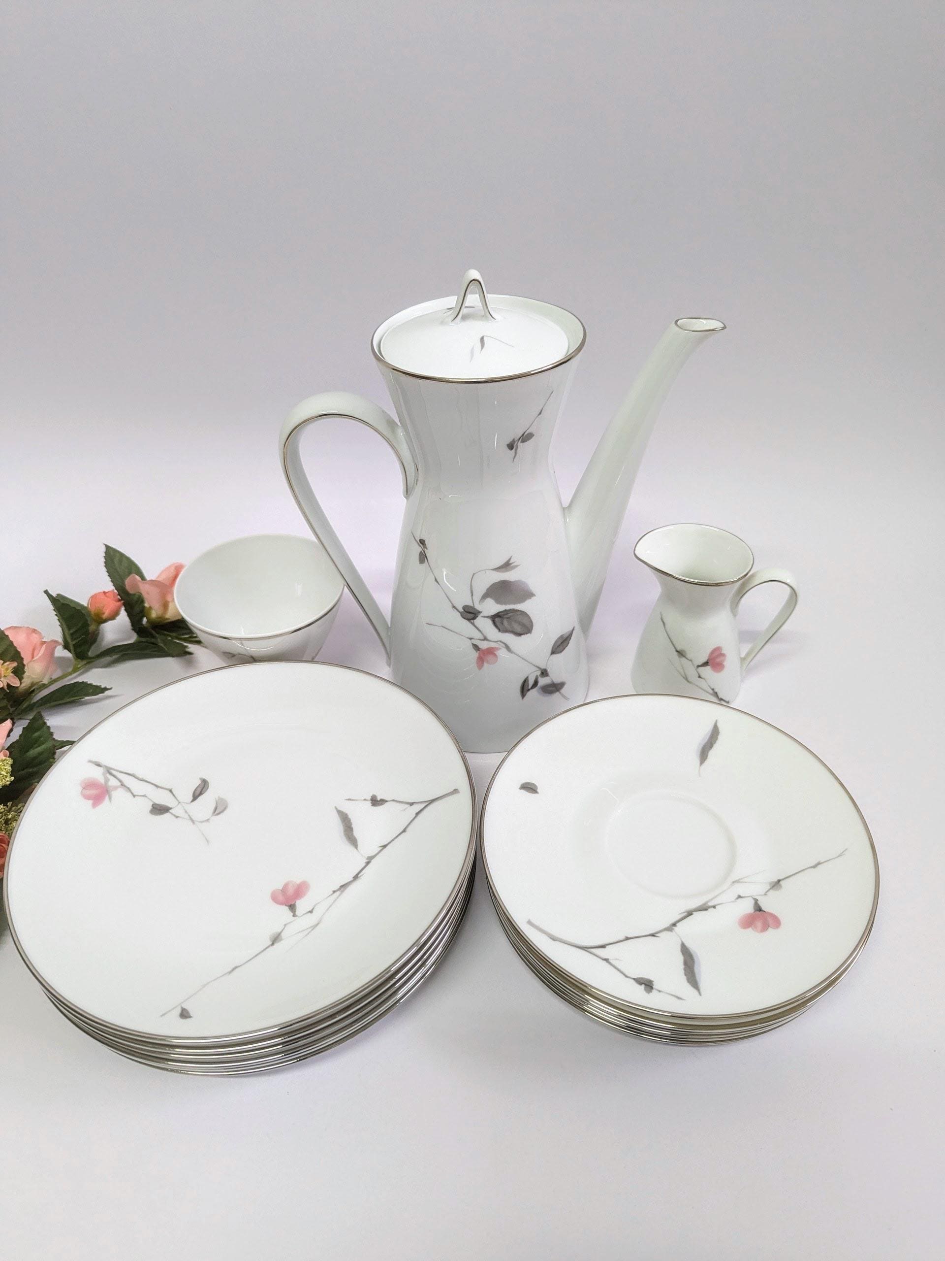 Vintage Coffee Service for Six From the Form 2000 Series, Japanese