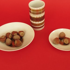 Vintage Rosenthal Quatre Couleurs by Björn Wiinblad vase and two bowls