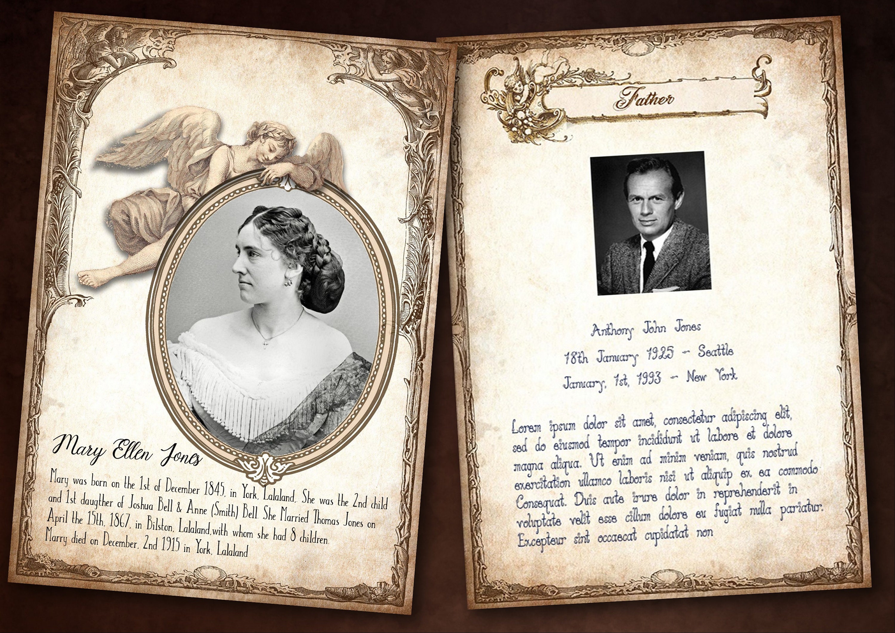 Our FAMILY HISTORY - 200+ EDITABLE Genealogy Forms Make This Genealogy ...