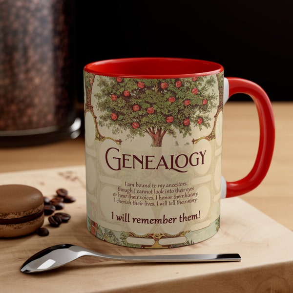 I Willl Remember Them - Genealogist Mug - Genealogist Gift - Genealogy Mug - Genealogy Gift - Family History Mug - Family History Gift