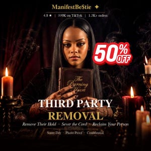 "Extrem mächtiger "3rd Party Entfernungszauber ""The Brennendes Herz"" — Schwarze Liebesmagie, wirkend am selben Tag."