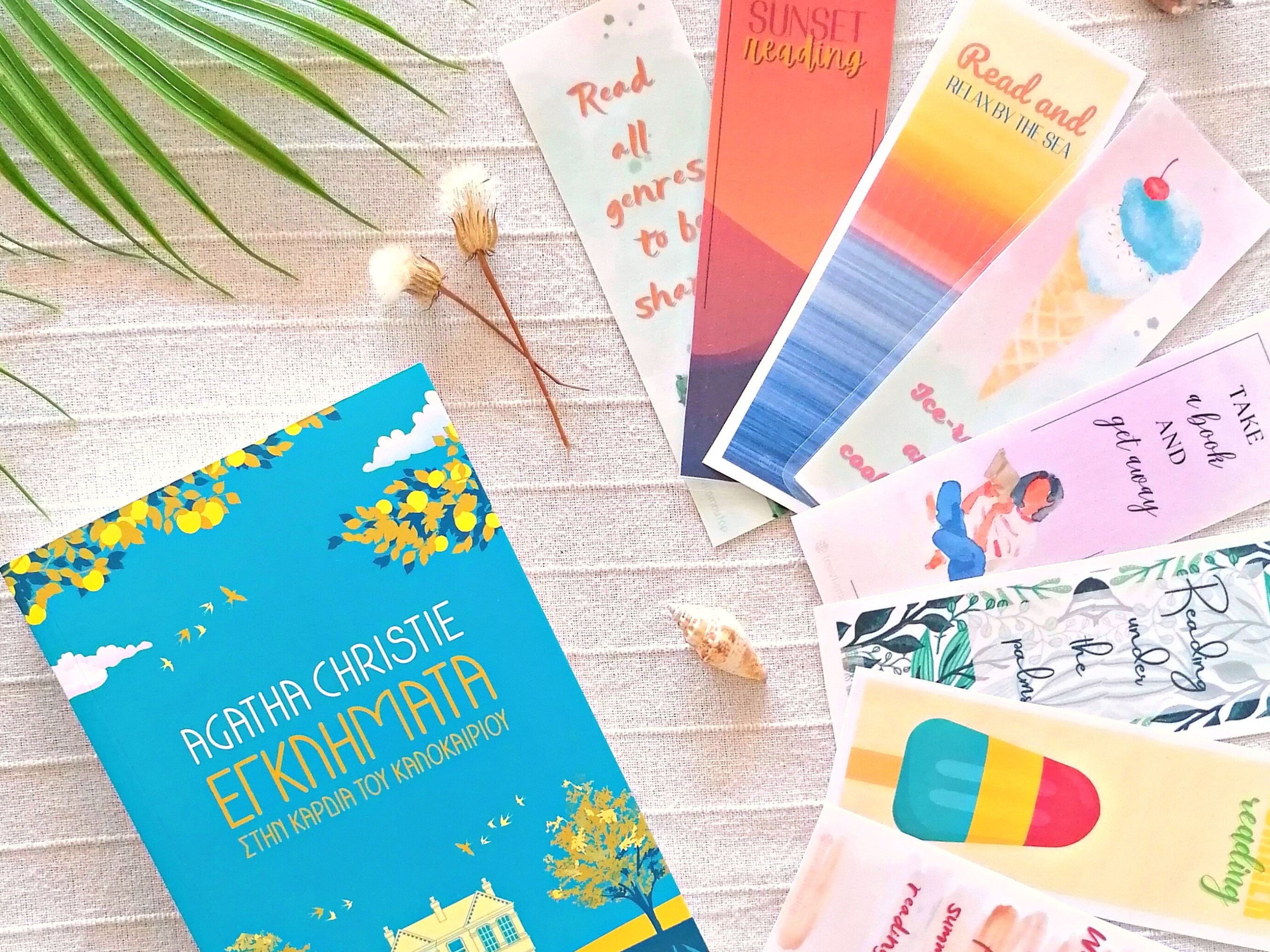 Free Summer Printable Coloring Bookmarks