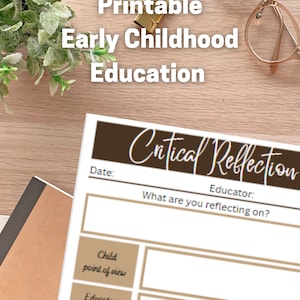 Critical Reflection printable