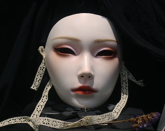 Masque intégral fait main, cadeau de fête pour adulte, robe de danse, antiquité Hanfu peinte à la main