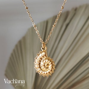 Stainless Steel Conch Necklace