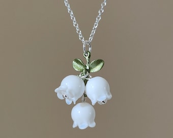 Vachana - Lily of the Valley Sterling Silver Necklace