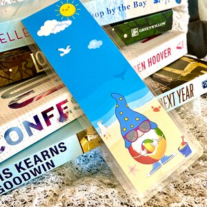 Summertime Gnome - Laminated Bookmark
