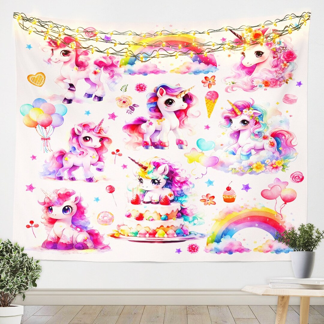 Wandteppich „Tiger & Mädchen“ Mit Dschungel-Motiv – Boho Dekoration Für Wand, Couch Oder Als Picknickdecke