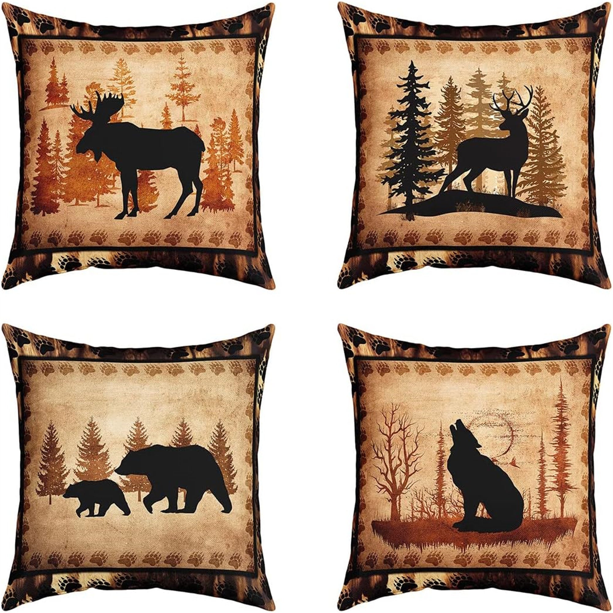 Wildlife Pillow Etsy Canada