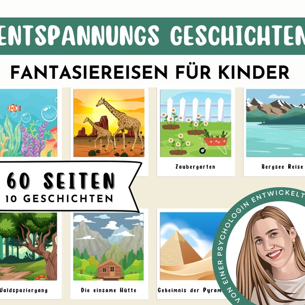 Fantasiereisen für Kinder Entspannungsgeschichten Meditation Entspannung Achtsamkeit und Einschlafhilfe Mentale Gesundheit Psychologie PDF