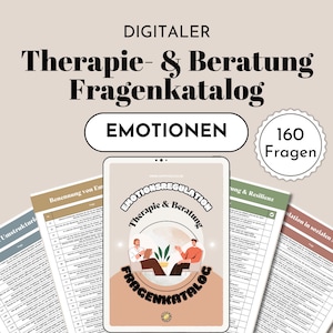 Emociones Preguntas sobre terapia sistémica Herramientas de consulta alemanas de TCC para consejos de psicoterapia Práctica de coaching Regulación de emociones PDF