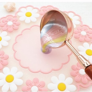 Arco-íris macaron fantasia cor cera grânulo convite de casamento cera derretimento selo de cera grânulo kit selo de cera personalizado