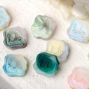 Cuentas de cera de Jade de piedra, invitación de boda, cera derretida, cuentas de sello de cera, kit de sello de cera, sello de cera personalizado