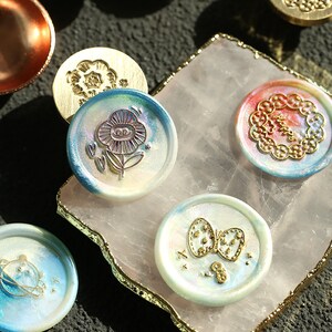 Selo de cera desenhado à mão, selo de cera, selo de cera personalizado, convite de casamento, selo de cera personalizado