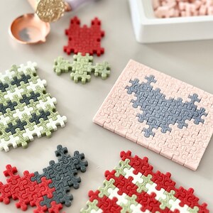 Baustein Puzzle Serie Wachssiegel personalisierter Stempel Hochzeitseinladung Hochzeitssiegel Stempel Wachsstempel Brauch