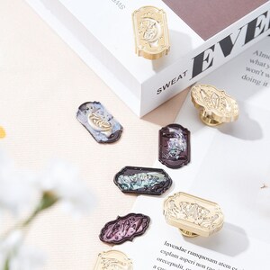 Original Magic Serie: Wachssiegel Personalisierter Stempel Hochzeitseinladung Hochzeitssiegel Stempel Wachsstempel Individuell
