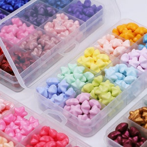 Multicolor Box Star Lacquer Wax wax kralen bruiloft uitnodiging wax melts lakzegel kralen lakzegel kit aangepaste lakzegel