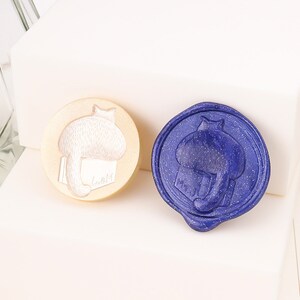 Sello de latón en relieve 3D/sello de cera de laca, sello de cera personalizado, sello de invitación de boda, sello de cera personalizado