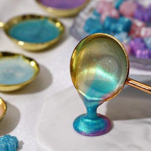 100 particelle di granuli di cera laccata tridimensionale a forma di fiore di ciliegio, ceralacca per sigillo laccato e granuli di cera in polvere d'oro