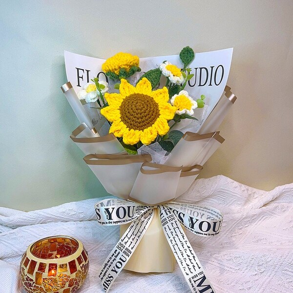 Sunflowers Bouquet Etsy